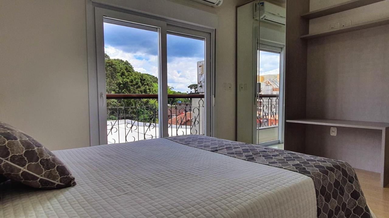 Apartamento Residencial Dona Virgínia Centro Canela Exterior foto