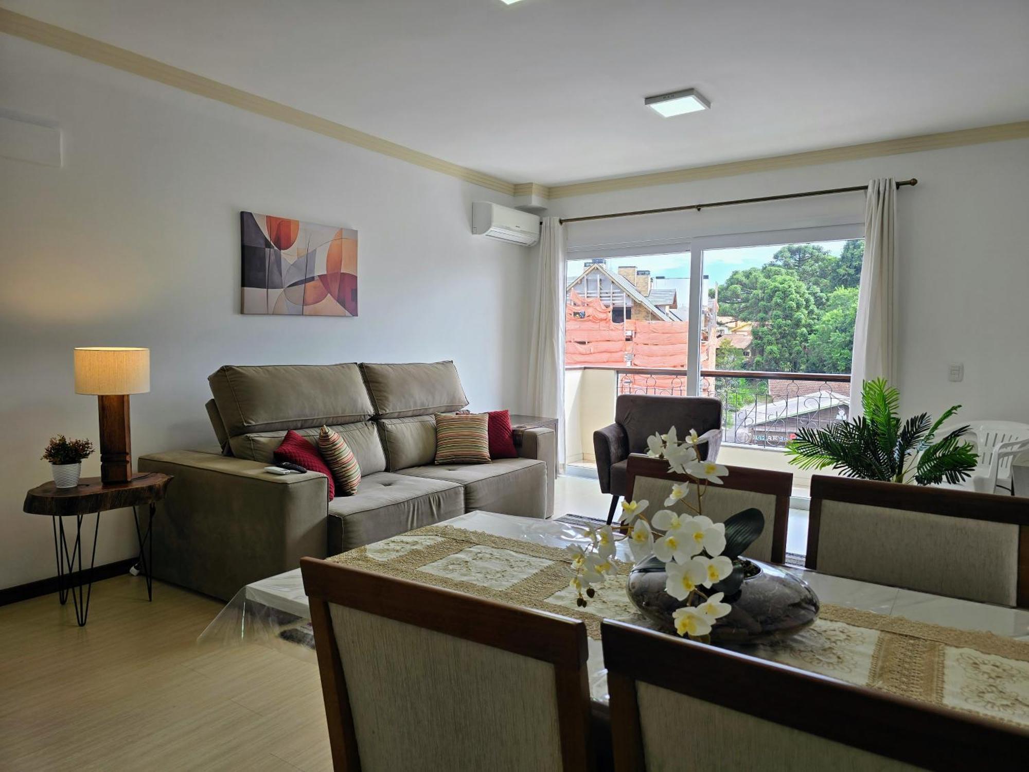 Apartamento Residencial Dona Virgínia Centro Canela Exterior foto